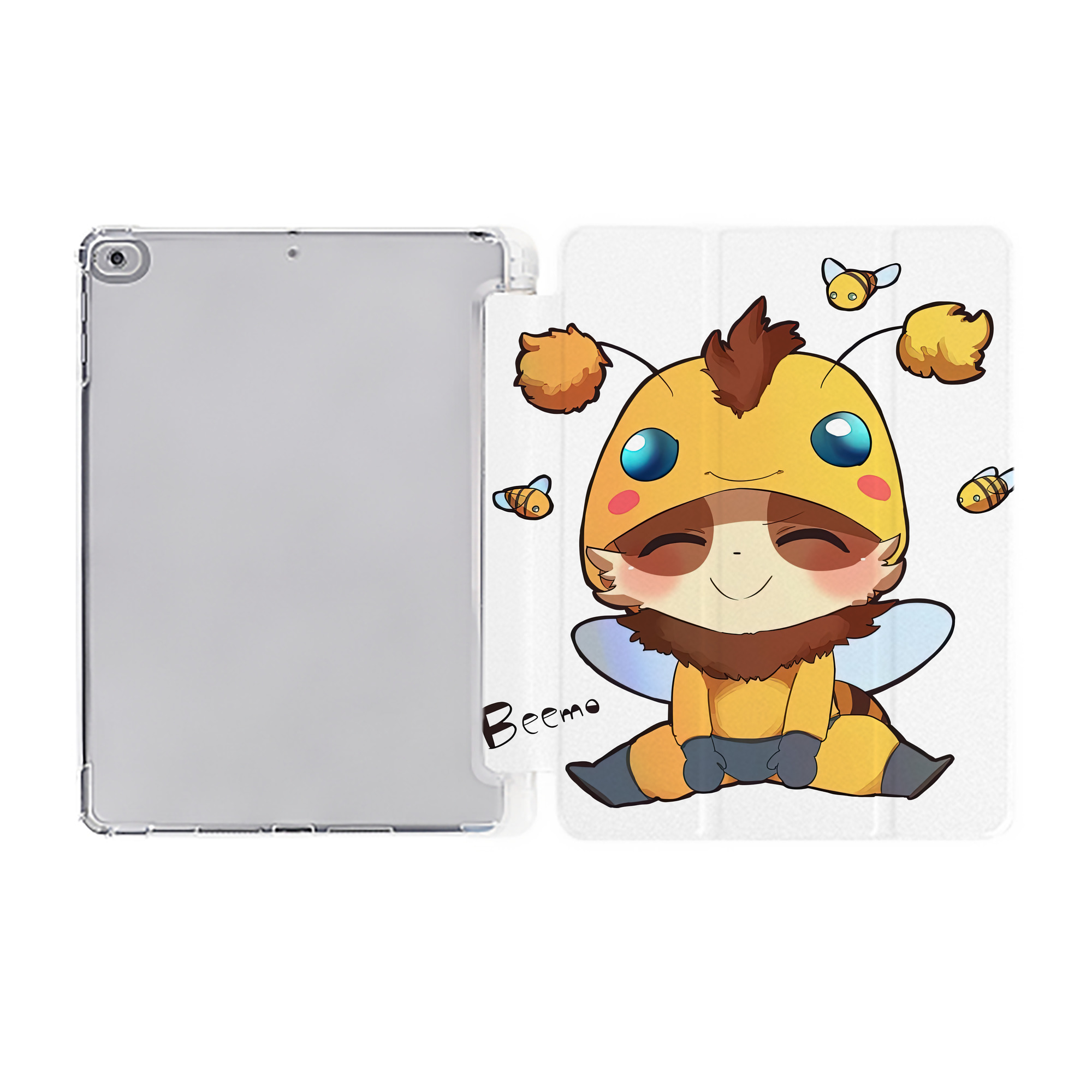 （画像用） リーグ・オブ・レジェンド League of Legends LOL IPad ケース ペン収納付き 三つ折りスタンド PUレザー×シリコン 対応機種9.5/10.5/10.9インチ